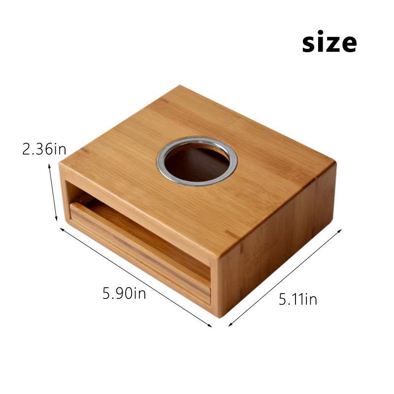 Bamboo Tea Warmer Candle Heating Holder Japanese-Style Thermostat Wine Temperature Base Teapot Heater Tea Pot Stove Insulation